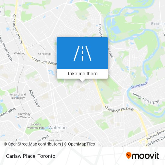 Carlaw Place map