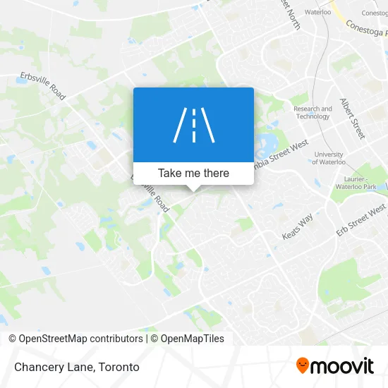 Chancery Lane map