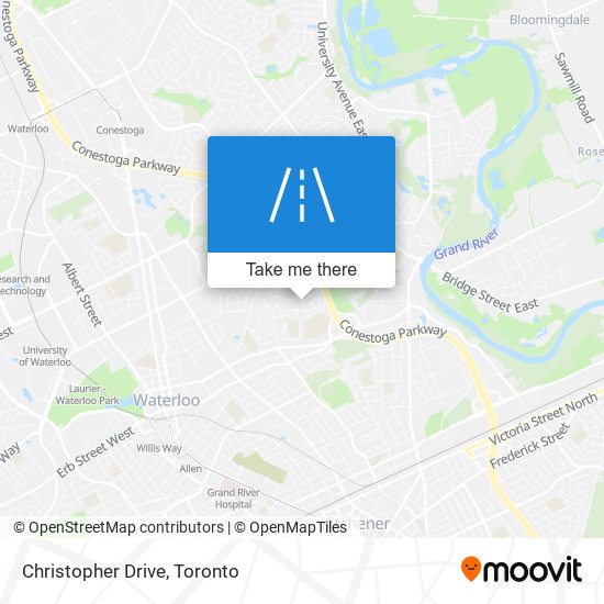 Christopher Drive map