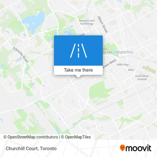 Churchill Court map
