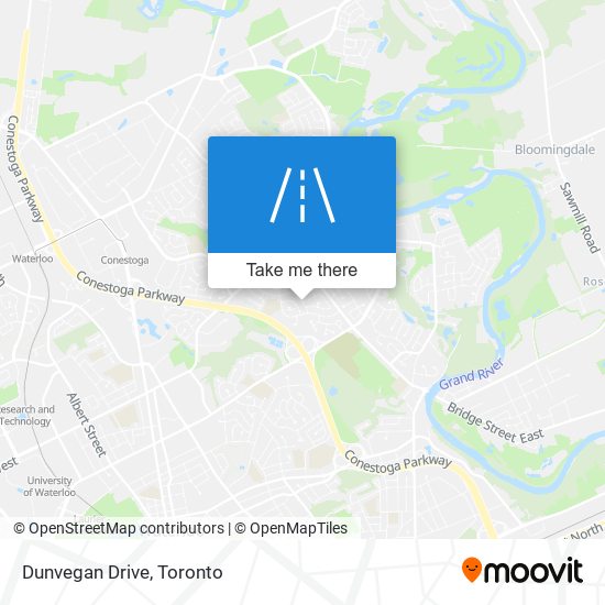 Dunvegan Drive map