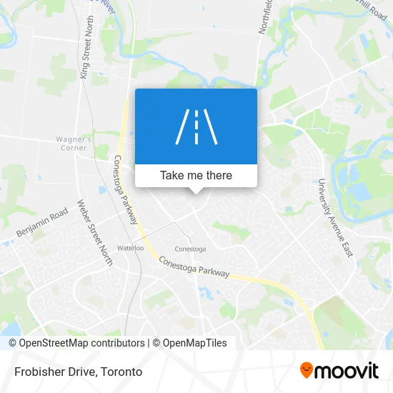 Frobisher Drive map