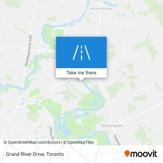Grand River Drive map