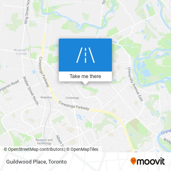 Guildwood Place map