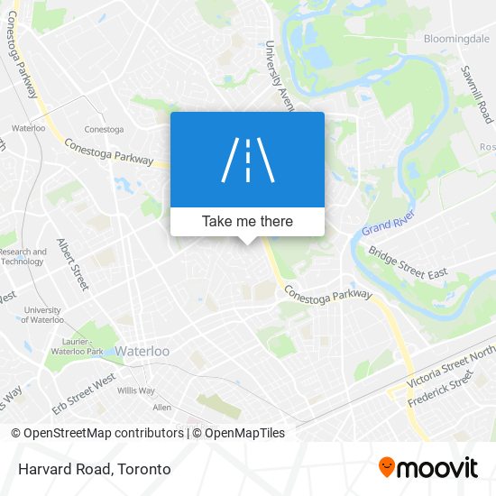 Harvard Road map