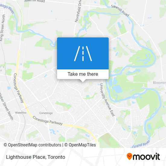 Lighthouse Place map