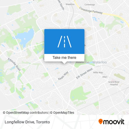 Longfellow Drive map