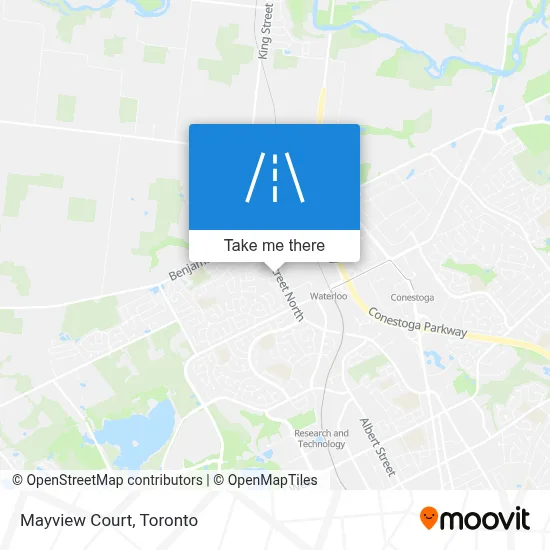 Mayview Court map