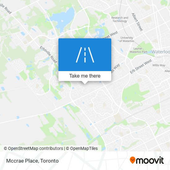 Mccrae Place map