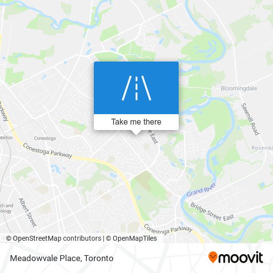 Meadowvale Place map