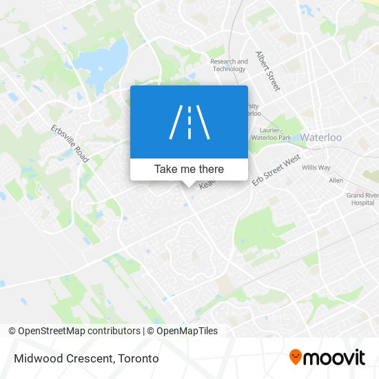 Midwood Crescent map