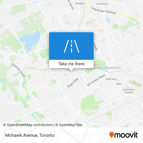 Mohawk Avenue map