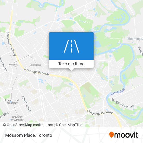 Mossom Place map