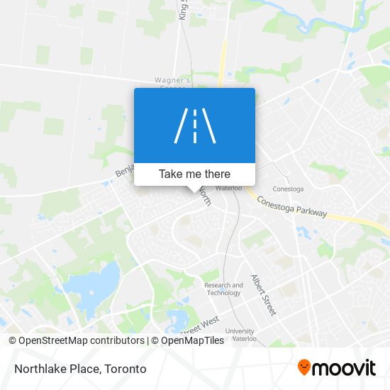 Northlake Place map