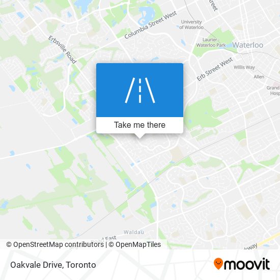 Oakvale Drive map