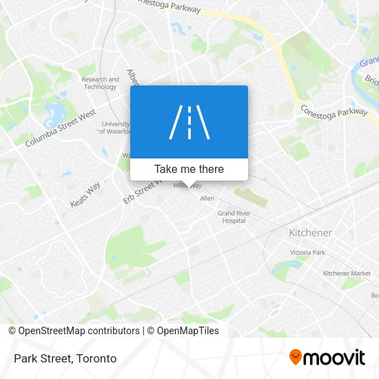 Park Street map