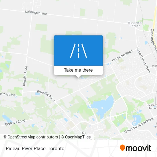 Rideau River Place map