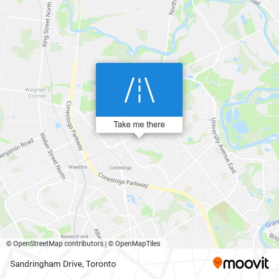 Sandringham Drive map