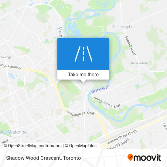 Shadow Wood Crescent map