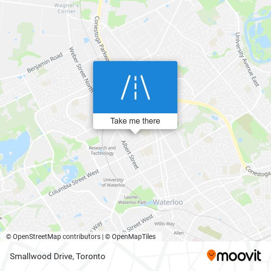 Smallwood Drive map