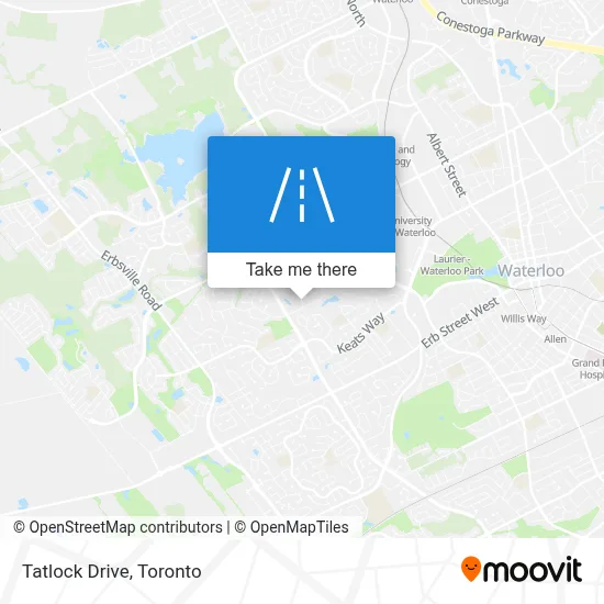 Tatlock Drive map