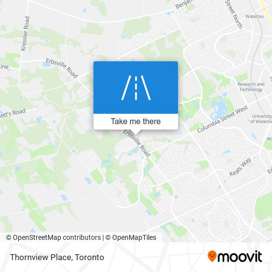 Thornview Place map