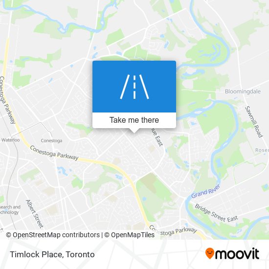 Timlock Place map