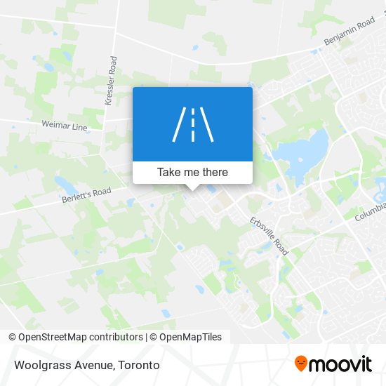 Woolgrass Avenue map