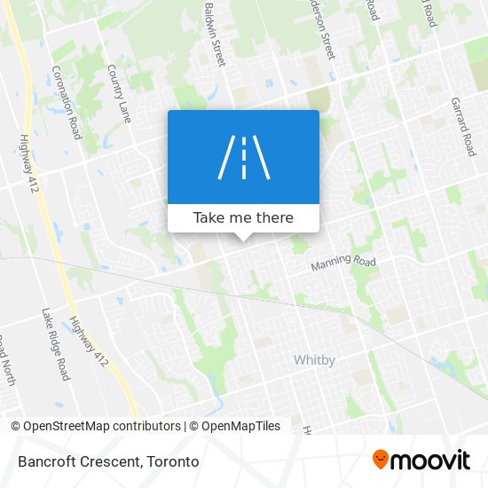 Bancroft Crescent plan