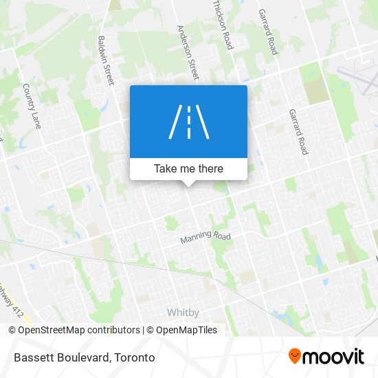 Bassett Boulevard map