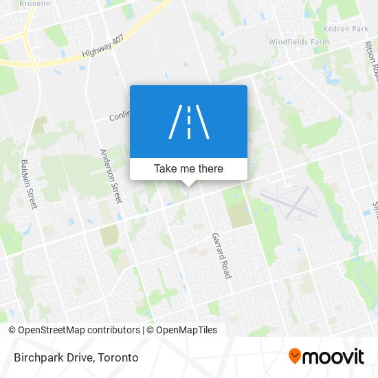 Birchpark Drive map