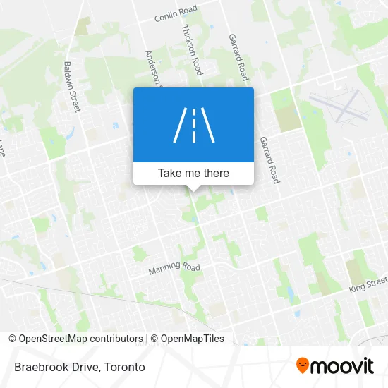 Braebrook Drive map