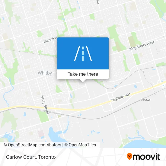 Carlow Court map