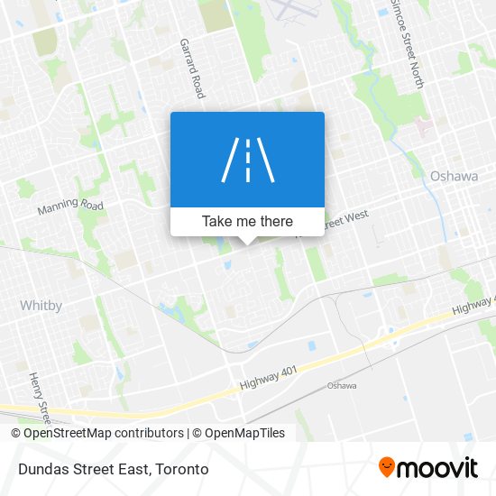 Dundas Street East plan