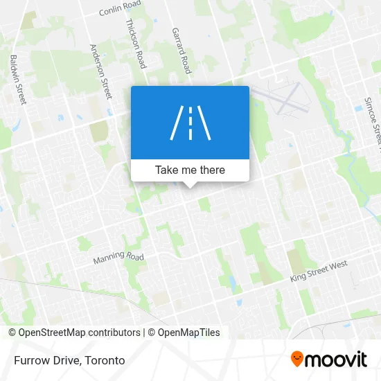 Furrow Drive map