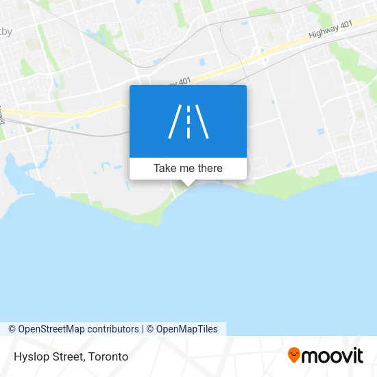 Hyslop Street map