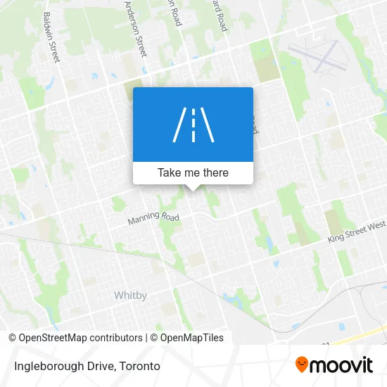 Ingleborough Drive map