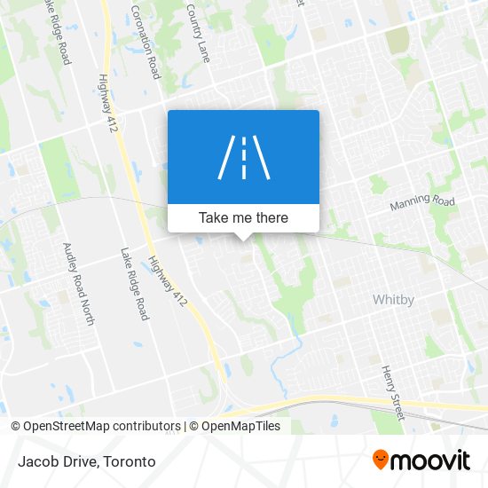 Jacob Drive map