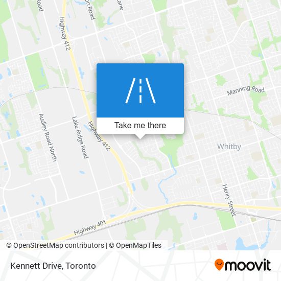 Kennett Drive map