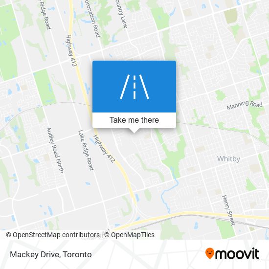 Mackey Drive map