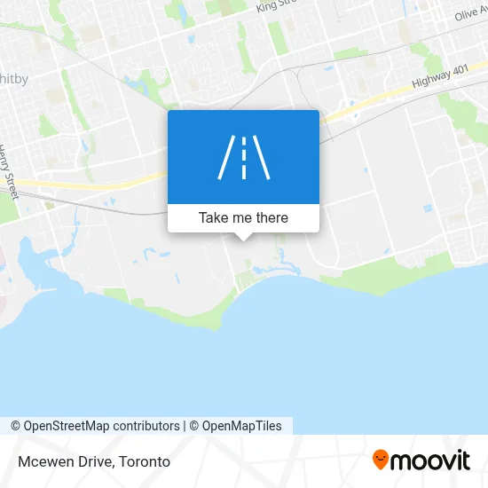 Mcewen Drive map