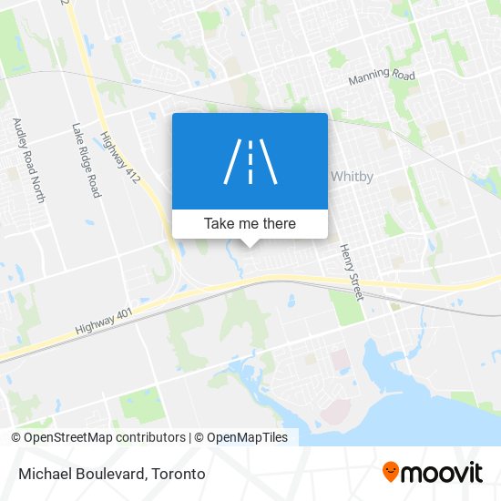 Michael Boulevard map