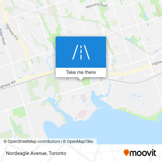 Nordeagle Avenue map