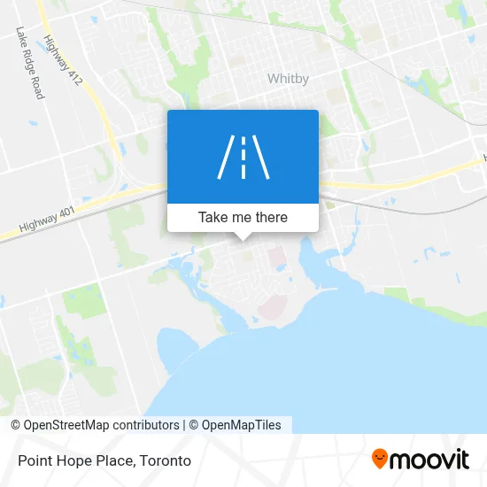 Point Hope Place map