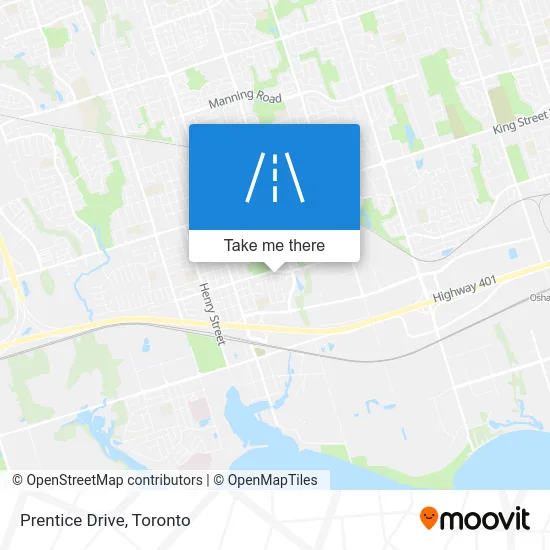 Prentice Drive map