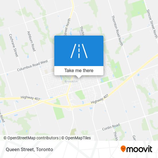 Queen Street map