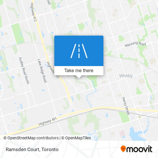 Ramsden Court map