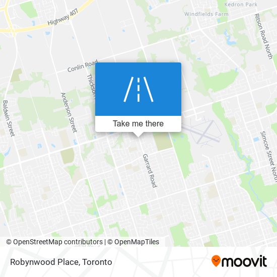 Robynwood Place map