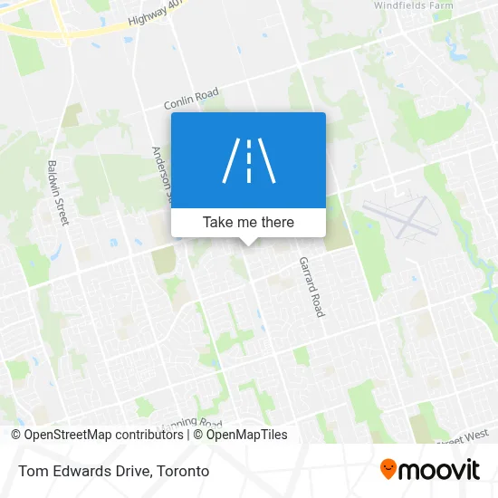 Tom Edwards Drive map