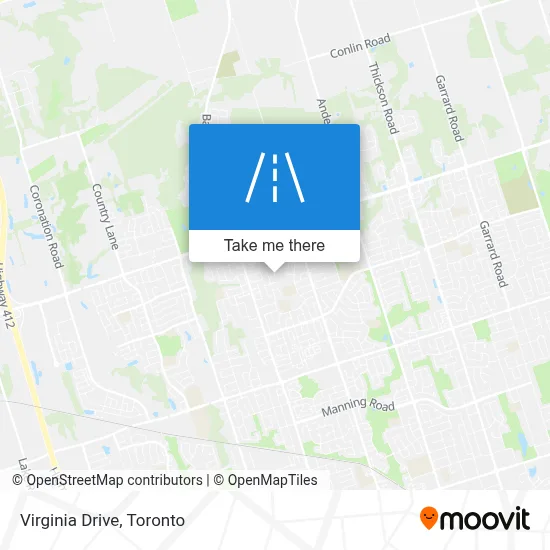 Virginia Drive map